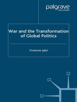 cover image of War and the Transformation of Global Politics